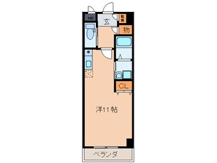 セントラルスクエア岩倉の物件間取画像